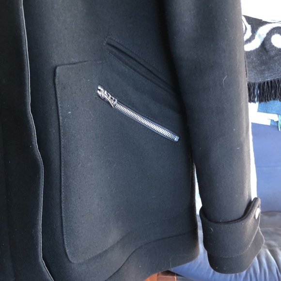 Zara - Trafaluc - S - Black Fall Coat - Picture 3 of 8